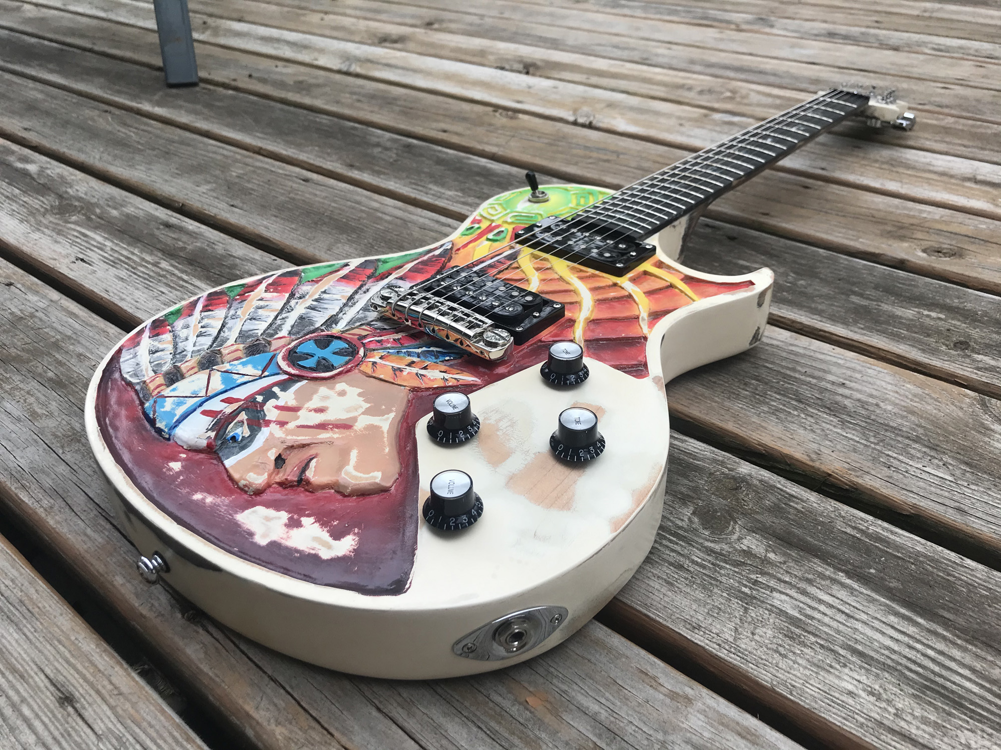 Custom Carved PRS SE Guitar